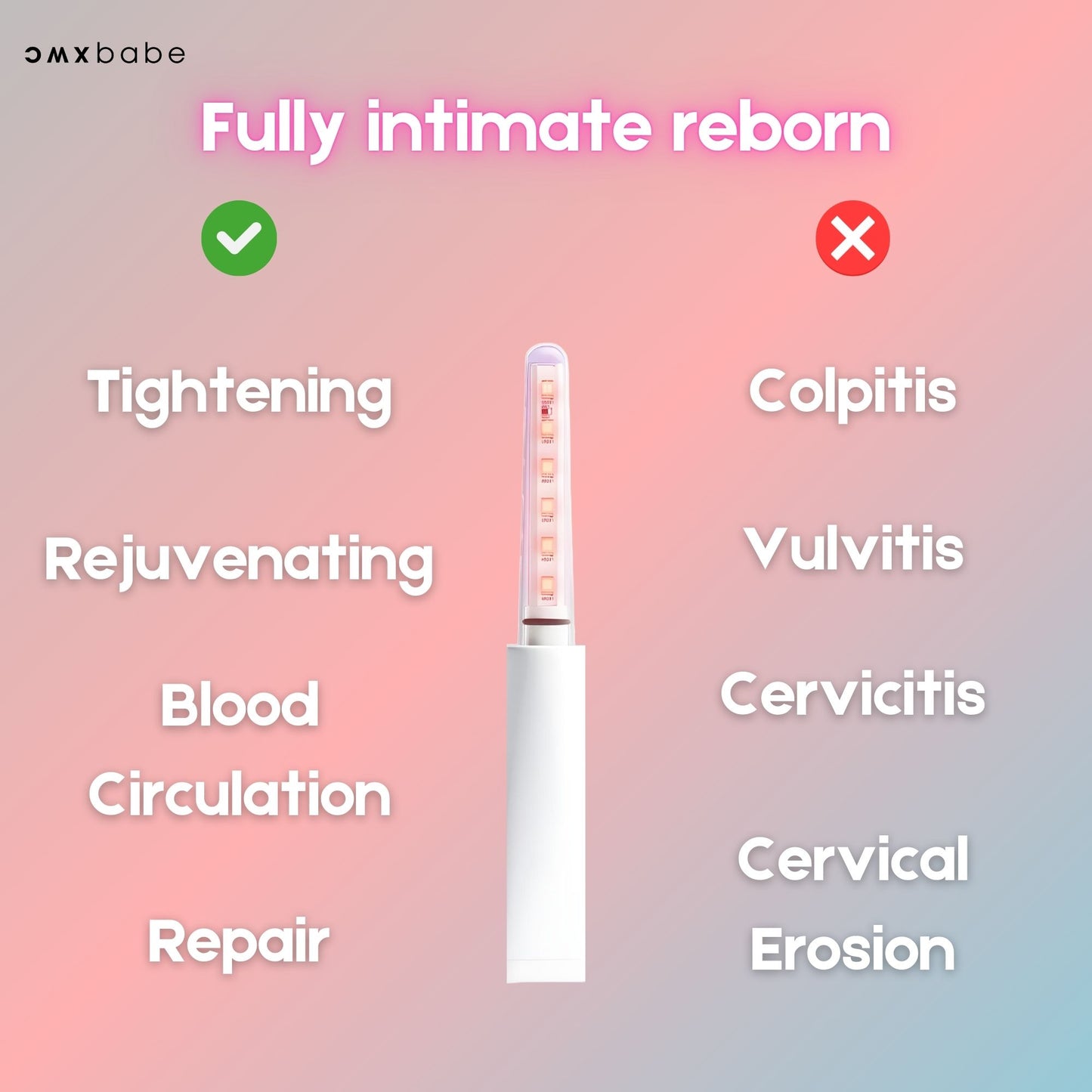 6-in-1 Intimate Reborn Laser Stick for Women