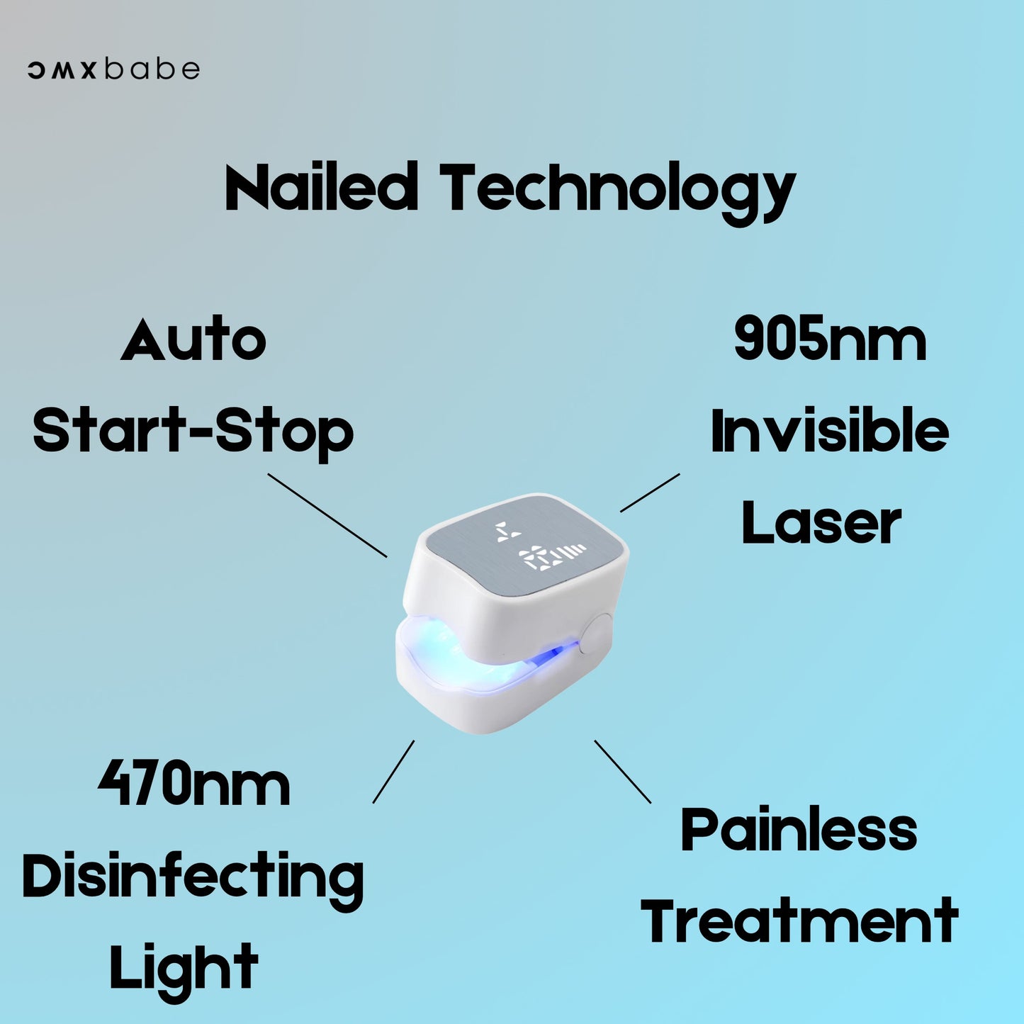 Automatic Nail Fungus Laser Treatment Device